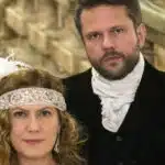 Patricia Pillar (Isabel) e Selton Mello (Augusto) em Ligações Perigosas (Caiuá Franco / Globo)