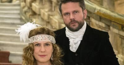 Patricia Pillar (Isabel) e Selton Mello (Augusto) em Ligações Perigosas (Caiuá Franco / Globo)