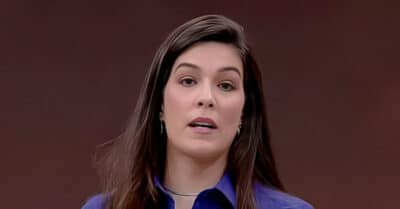 Narradora Renata Silveira (Reprodução / Globo)