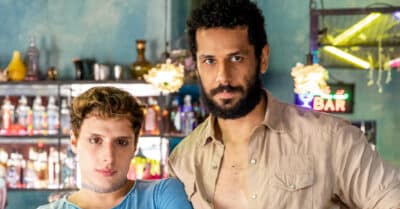 Kelvin (Diego Martins) e Ramiro (Amaury Lorenzo)