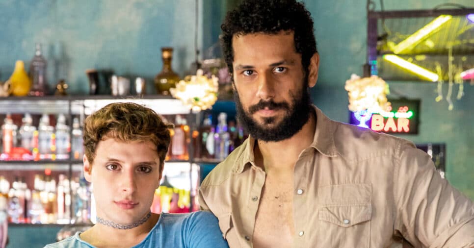 Kelvin (Diego Martins) e Ramiro (Amaury Lorenzo)