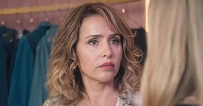 Leona Cavalli como Gladys em Terra e Paixão (Reprodução / Globo)