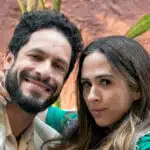 Rainer Cadete (Luigi) e Tatá Werneck (Anely) em Terra e Paixão (Manoella Mello / Globo)