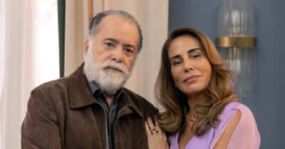 Tony Ramos (Antônio) e Gloria Pires (Irene) em Terra e Paixão (Manoella Mello / Globo)