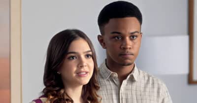 Mel Maia (Guiga) e Jean Paulo Campos (Yuri) em Vai na Fé (Reprodução / Globo)