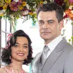 Verônica (Ana Cecília Costa) e Érico (Carmo Dalla Vecchia) em Amor Perfeito (Divulgação / Globo)