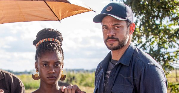 Camilla Damião e Paulo Lessa em Terra e Paixão