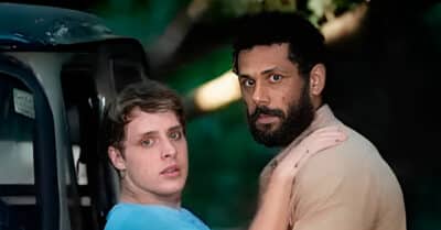 Diego Martins e Amaury Lorenzo em Terra e Paixão (Reprodução / Globo)