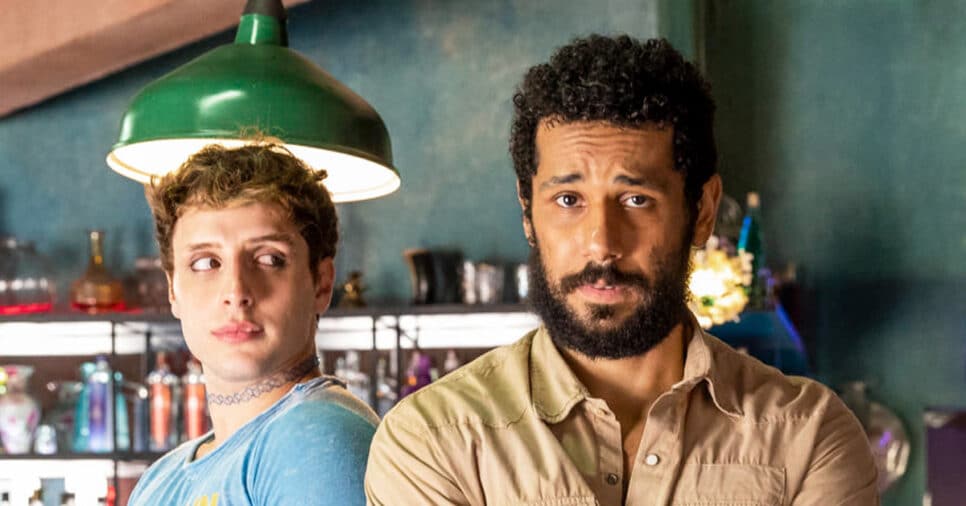 Diego Martins e Amaury Lorenzo em Terra e Paixão