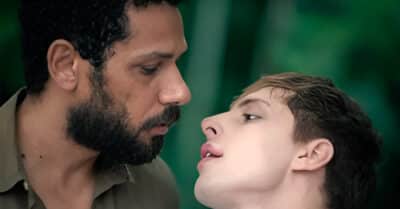 Amaury Lorenzo e Diego Martins em Terra e Paixão (Reprodução / Globo)