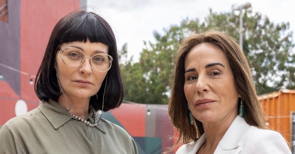 Alexandra Richter e Gloria Pires em Terra e Paixão