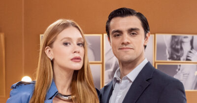 Marina Ruy Barbosa e Felipe Simas em Fuzuê (Divulgação / Globo)