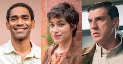 Ítalo Marins, Yasmin Gomlevsky e Daniel Chagas - personagens já morreram em Terra e Paixão