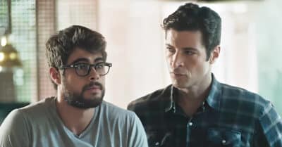 Rafael Vitti e Leandro Lima em Terra e Paixão (Reprodução / Globo)