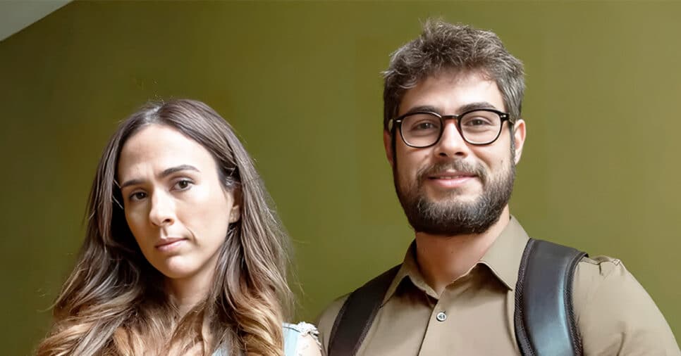 Tatá Werneck e Rafael Vitti em Terra e Paixão