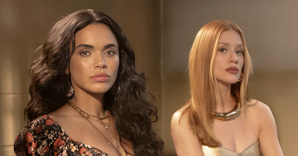 Giovana Cordeiro e Marina Ruy Barbosa em Fuzuê