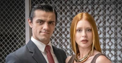 Felipe Simas e Marina Ruy Barbosa em Fuzuê (Reprodução / Globo)