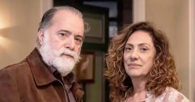 Tony Ramos e Eliane Giardini em Terra e Paixão