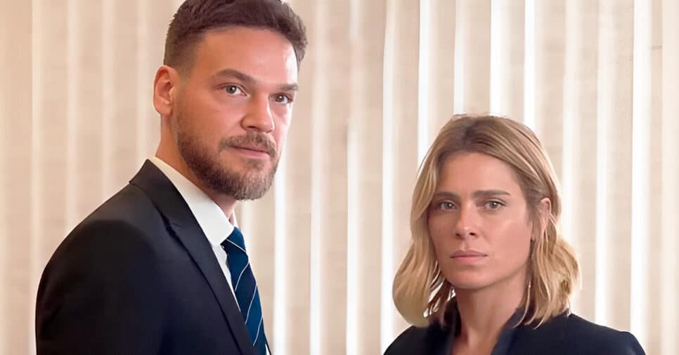 Emílio Dantas e Carolina Dieckmann em Vai na Fé