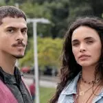 Merreca (Ruan Aguiar) e Luna (Giovana Cordeiro) em Fuzuê