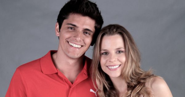 Bruno Gissoni e Daniela Carvalho em Malhação 2010