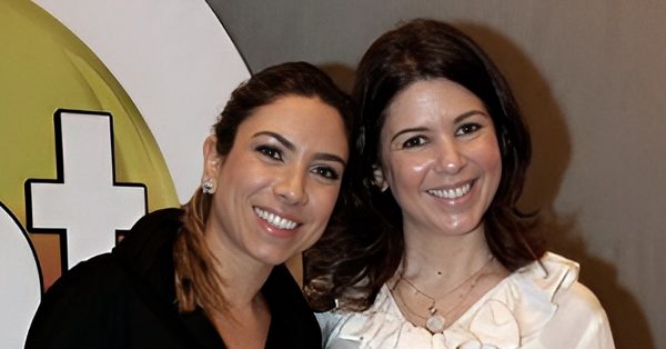 Patrícia Abravanel e Daniela Beyruti, filhas de Silvio Santos