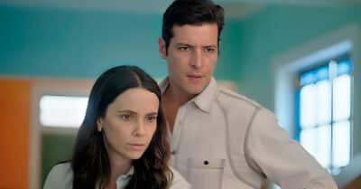 Lucinda (Débora Falabella) e Marino (Leandro Lima) em Terra e Paixão