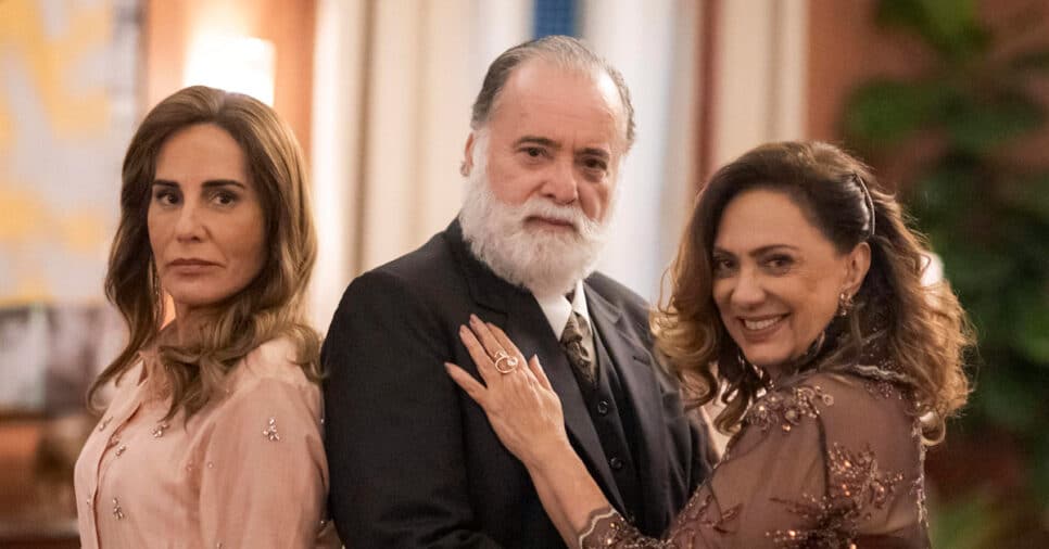Gloria Pires, Tony Ramos e Eliane Giardini