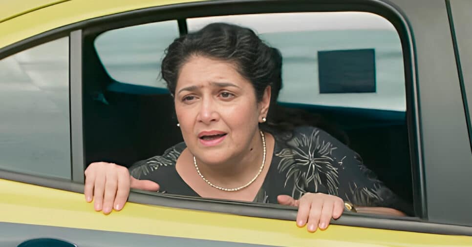Inez Viana como Angelina em Terra e Paixão