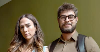 Tata Werneck (Anely) e Rafael Vitti (Hélio) em Terra e Paixão