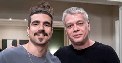 Caio Castro e Fábio Assunção em Todas as Flores (Divulgação / Globo)