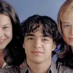 Fernanda Rodrigues, Caio Blat e Mariana Ximenes em Andando nas Nuvens (Divulgação / Globo)