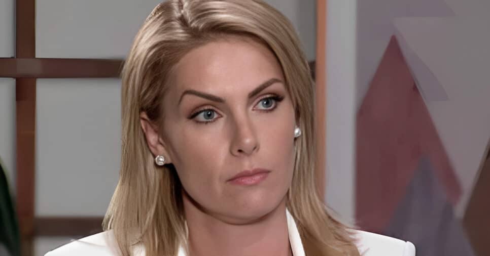 A apresentadora Ana Hickmann