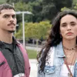 Merreca (Ruan Aguiar) e Luna (Giovana Cordeiro) em Fuzuê (Reprodução / Globo)