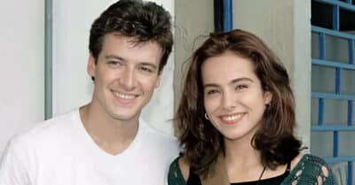 Rodrigo Faro e Cássia Linhares em Malhação 1998