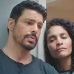 Caio (Cauã Reymond) e Aline (Barbara Reis) em Terra e Paixão (Divulgação / Globo)