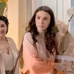 Angelina (Inez Viana) e Lucinda (Débora Falabella) em Terra e Paixão