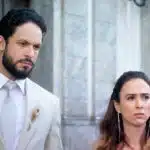 Luigi (Rainer Cadete) e Anely (Tata Werneck) em Terra e Paixão