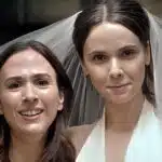 Anely (Tata Werneck) e Lucinda (Débora Falabella) em Terra e Paixão (Divulgação / Globo)