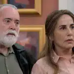 Antônio La Selva (Tony Ramos) e Irene (Gloria Pires) em Terra e Paixão (Reprodução / Globo)