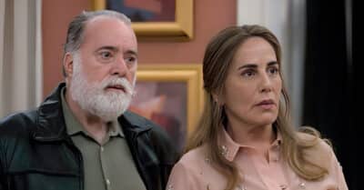 Antônio La Selva (Tony Ramos) e Irene (Gloria Pires) em Terra e Paixão (Reprodução / Globo)