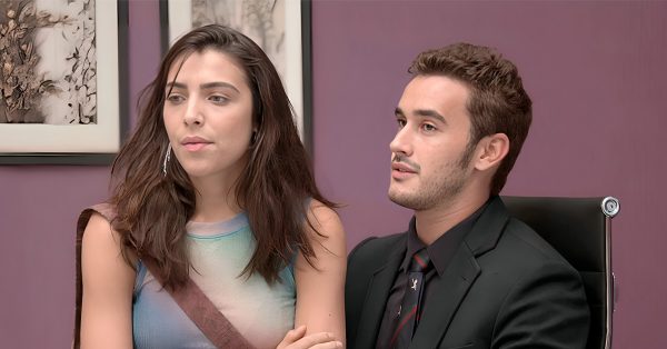 Ísis (Rayssa Bratillieri) e Giovanni (Filipe Bragança) em Elas por Elas