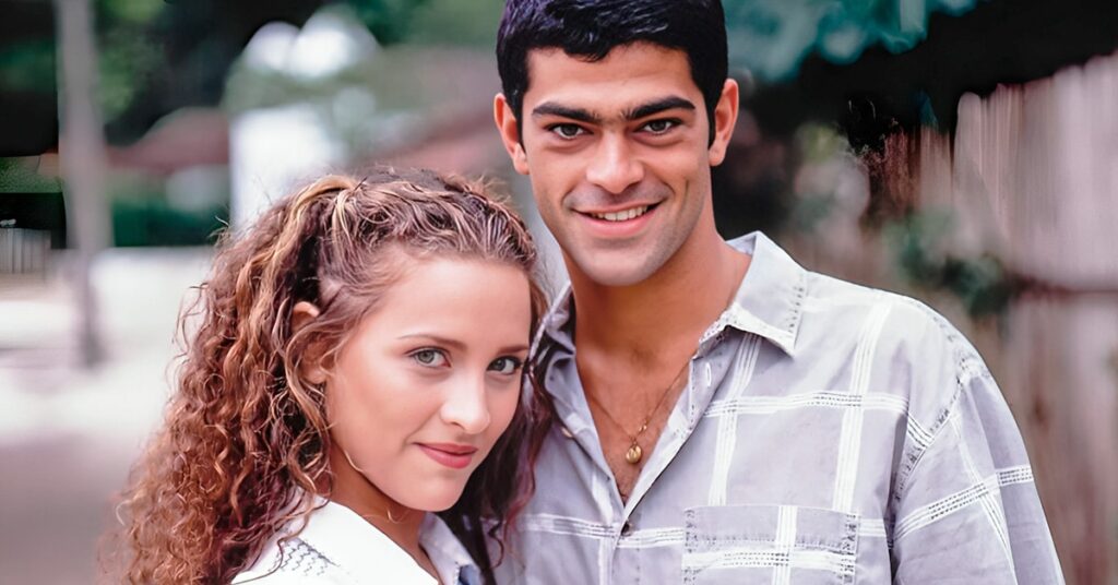 Atriz que fez Glorinha em Mulheres de Areia passou por mudança radical Gabriela Alves e Eduardo Moscovis em Mulheres de Areia