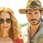 Camila Morgado e Gabriel Sater em Pantanal