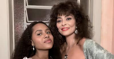 Duda Santos (Maria Santa) e Juliana Paes (Jacutinga) em Renascer