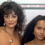 Jacutinga (Juliana Paes) e Maria Santa (Duda Santos) em Renascer