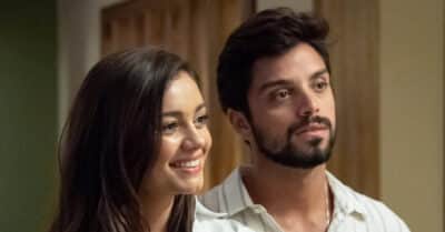Sophie Charlotte e Rodrigo Simas em Renascer
