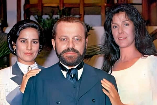 Gloria Pires, Carlos Vereza e Ittala Nandi em Direito de Amar