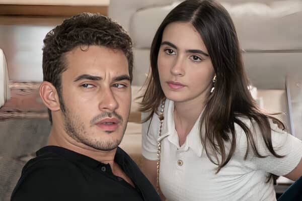 Giovanni (Filipe Bragança) e Cris (Valentina Herszage) em Elas por Elas