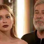 Preciosa (Marina Ruy Barbosa) e César (Leopoldo Pacheco) em Fuzuê